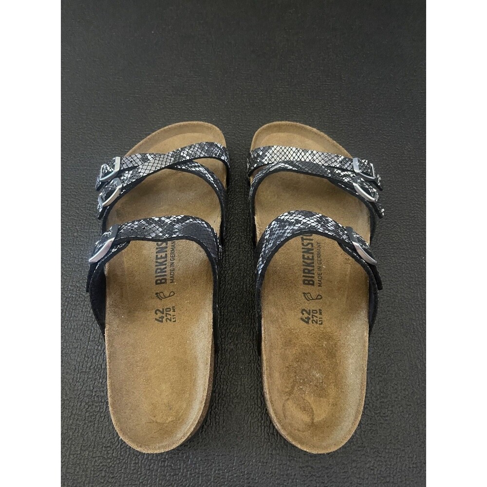 BIRKENSTOCK  SZ W 11-11.5/M 9-9.5  FRANCA PYTHON BIRKO-FLOR WOMEN